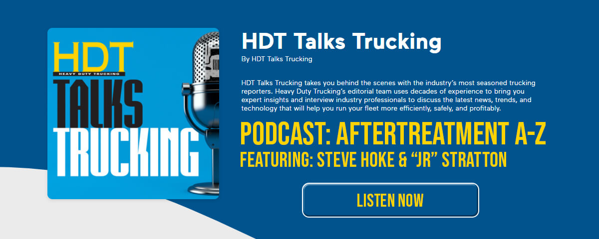 HDT Podcast on Aftertreatment systems