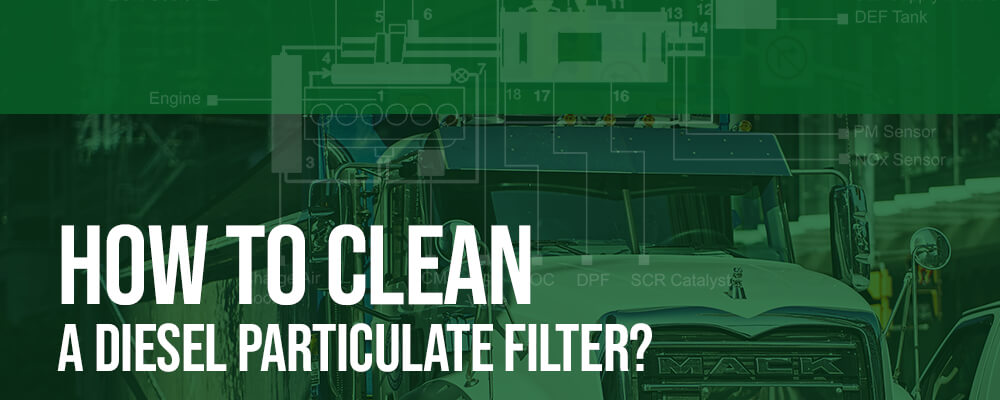 Clean DPF without removal! With this diesel particulate filter