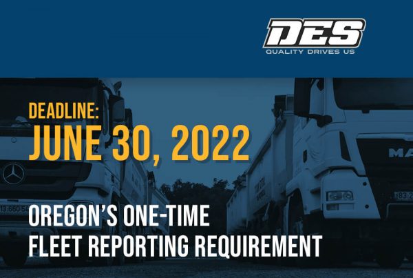 Oregon’s One-Time Fleet Reporting blog - Featured