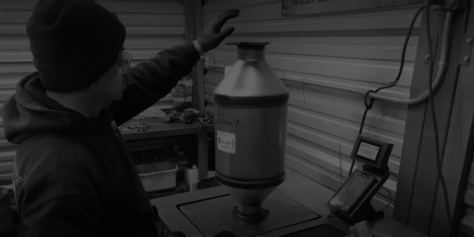 DPF Cleaning Portland FILTERtrak report